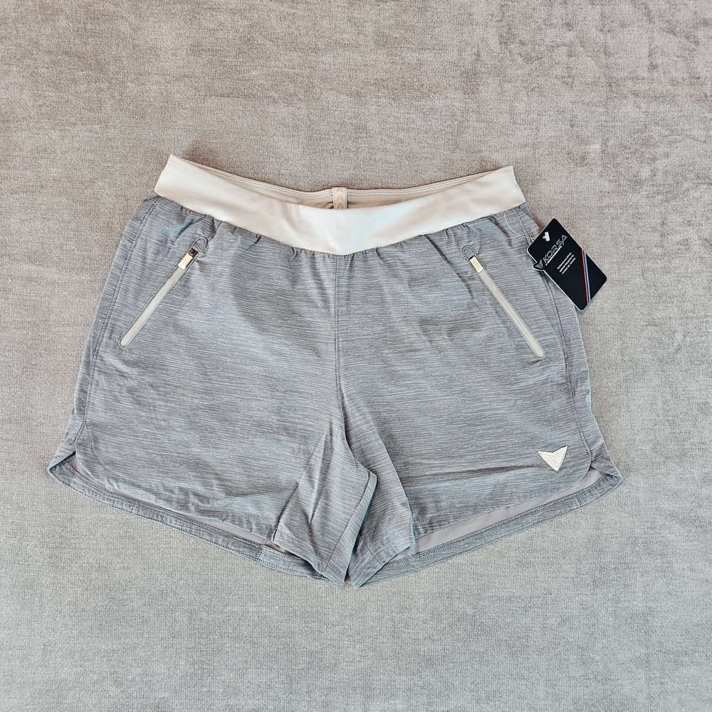 KORSA Women's Embrace 5" Short 2.0 Medium Walking Activewear Gray NWT